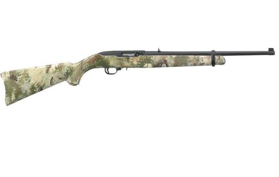 10/22 Exclusive 22 LR Autoloading Rifle with Wolf Camo Stock