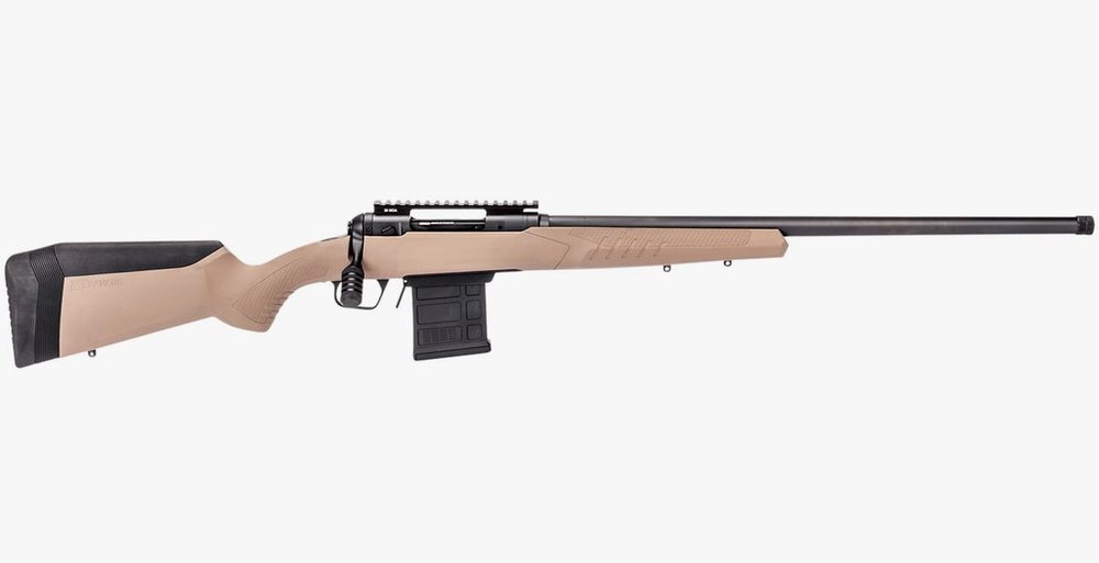 110 Tactical Desert 6.5 Creedmoor Bolt-Action Rifle with Flat Dark Earth Stock