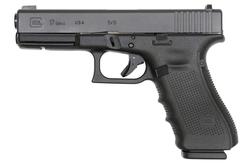 17 Gen4 ProGlo 9mm 17-Round Pistol with Front Night Sight