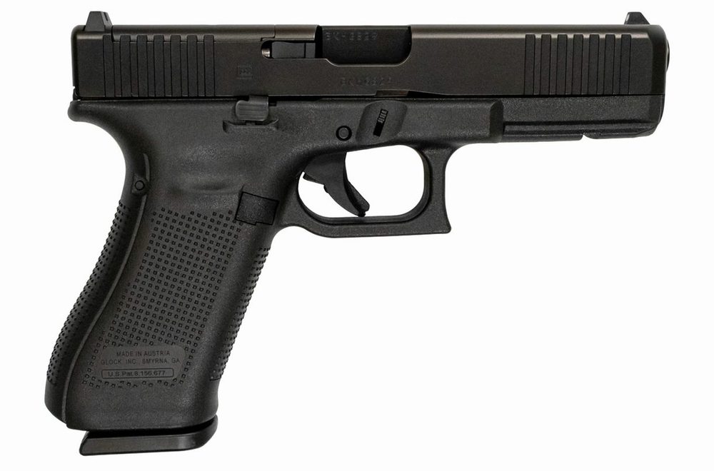 17 Gen5 9mm MOS Full-Size Pistol with Front Serrations