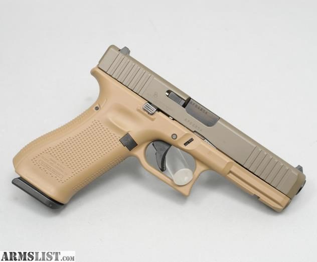 17 Gen5 9mm Pistol w/ Davidsons Dark Earth Frame and Patriot Brown Cerakote Slid