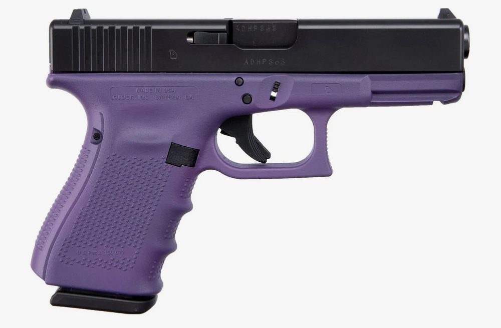 19 Gen4 9mm Pistol with Cerakote Purple Finish
