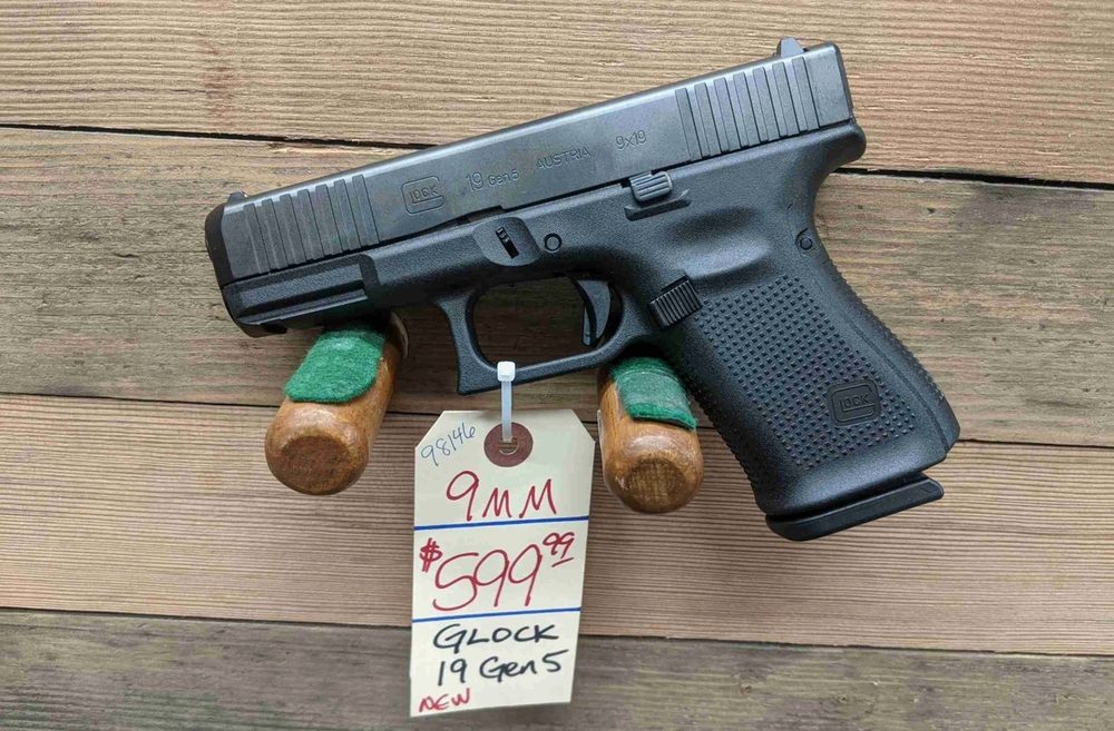19 Gen5 9mm 15-Round Pistol with FDE Frame and Patriot Brown Slide
