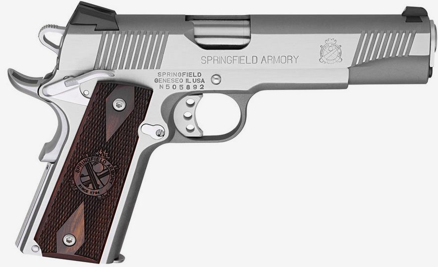1911 Loaded 45ACP Stainless Steel