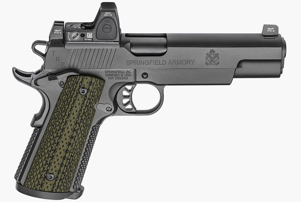 1911 TRP 10mm with Trijicon RMR Reflex Sight and Range Bag