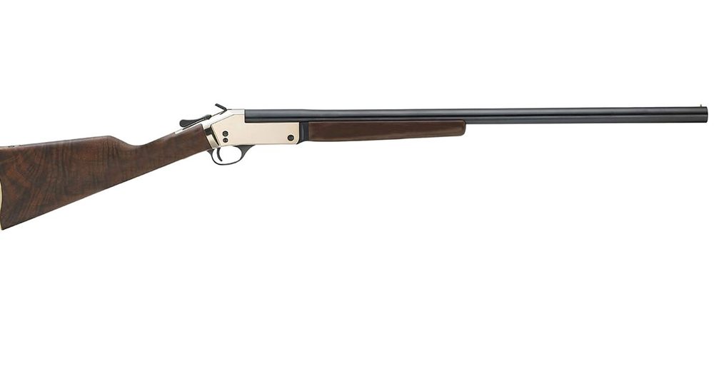 20 Gauge Single-Shot Shotgun with Brass Receiver