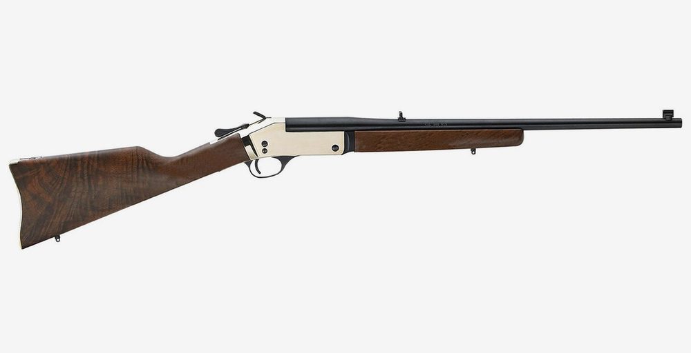 44 Magnum Single Shot Rifle with Brass Receiver