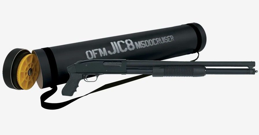 500 12 Gauge Pistol Grip Shotgun with Carrying Tube