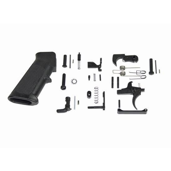 80% Lower Fire/Safe Marked and Mil-Spec AR15 Lower Parts Kit (w/ Hammer and Trigger)