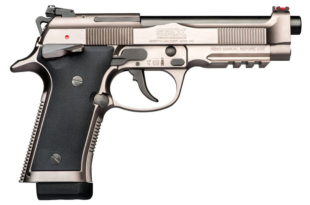 92X Performance 9mm DA/SA Pistol with Gray Nistan Finish