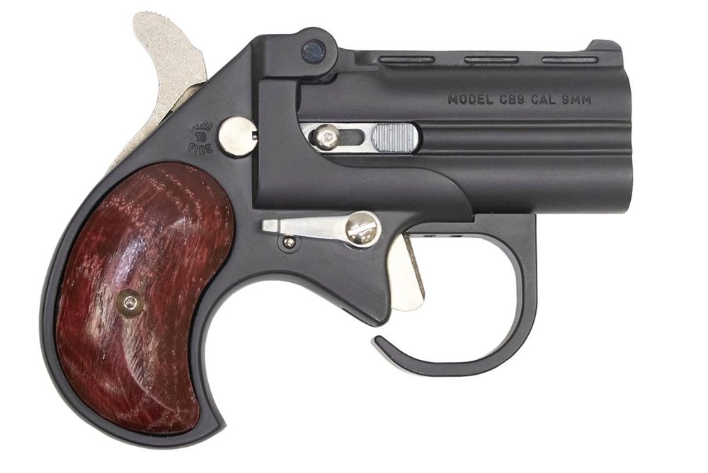 9mm Big Bore Derringer Guardian Package with Rosewood Grips