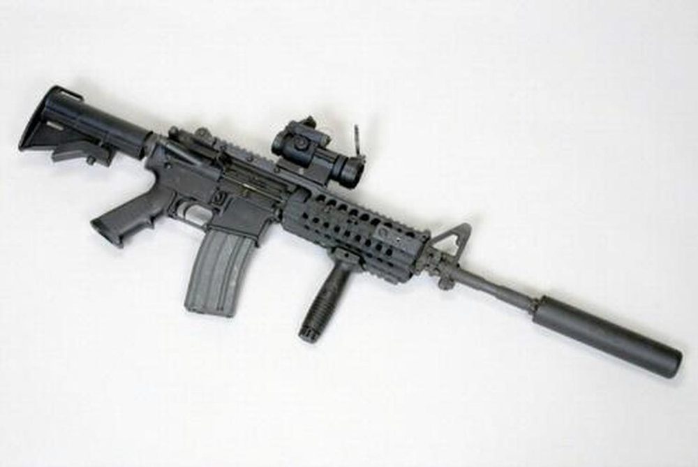 AAC M4-2000, 5.56mm 51 Tooth fast attach Silencer