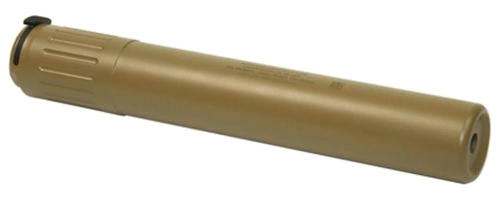 AAC MK13-SD Rifle Silencer 7.62mm NATO/300 Win Mag 90 Tooth Ratchet Mount Desert Tan - All NFA Rules Apply