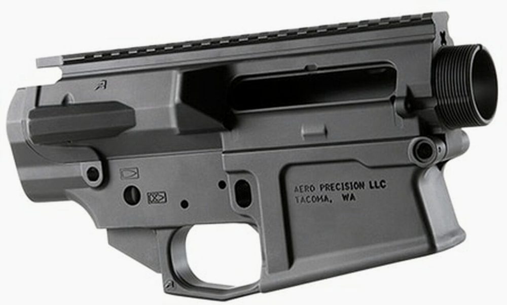 Aero Precision AR-10 M5 Stripped 308 Stripped Receiver Set, Black