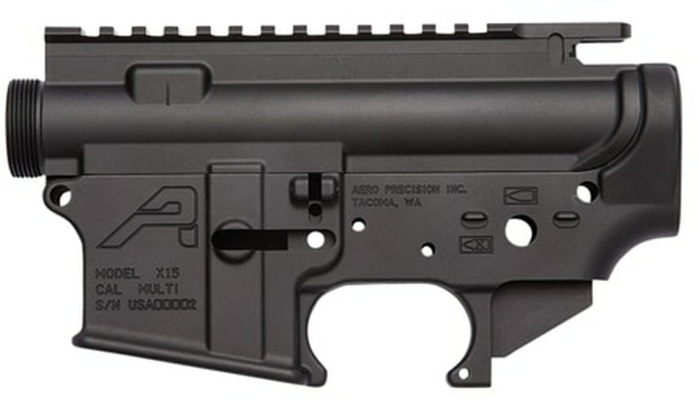 Aero Precision AR-15 Stripped Receiver Set, Multi-Caliber