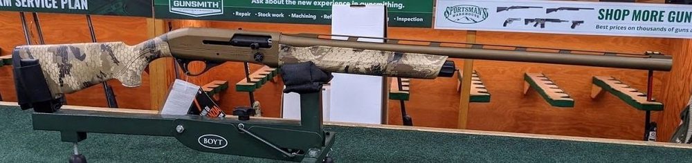 Affinity 3.5 Waterfowl Elite 12 Gauge Semi-Auto Shotgun with Gore Optifade Waterfowl Marsh Stock