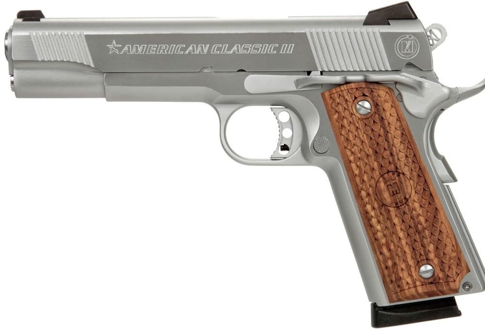 American Classic II Government Model 1911, 45 ACP, Hard Chrome Finish 8rd Mag