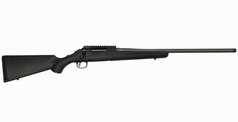 American Predator 6.5 Creedmoor Bolt-Action Rifle with Black Stock and Threaded