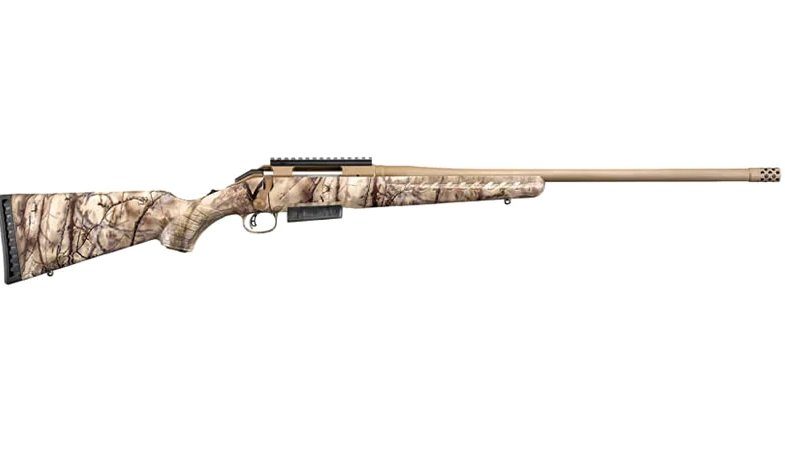 American Rifle 450 Bushmaster with GoWild I-M Brush Camo Stock