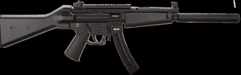 American Tactical Imports German Sport 522 Light Weight Carbine 16.25 Inch Barrel Matte Black Finish Weaver Rail Synthetic Stock 22 Round