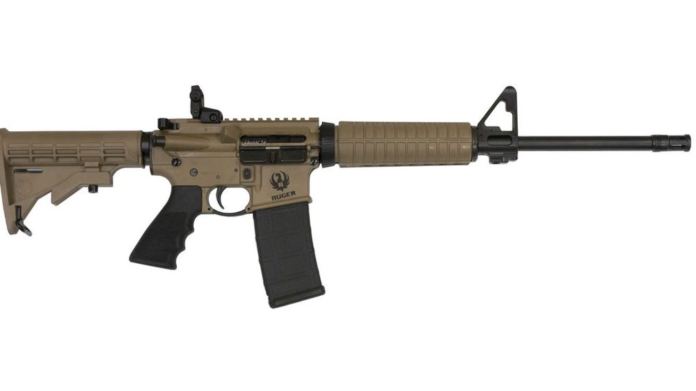 AR-556 5.56 NATO M4 Flat-Top Autoloading Rifle w/ Barrett Brown Cerakote Finish