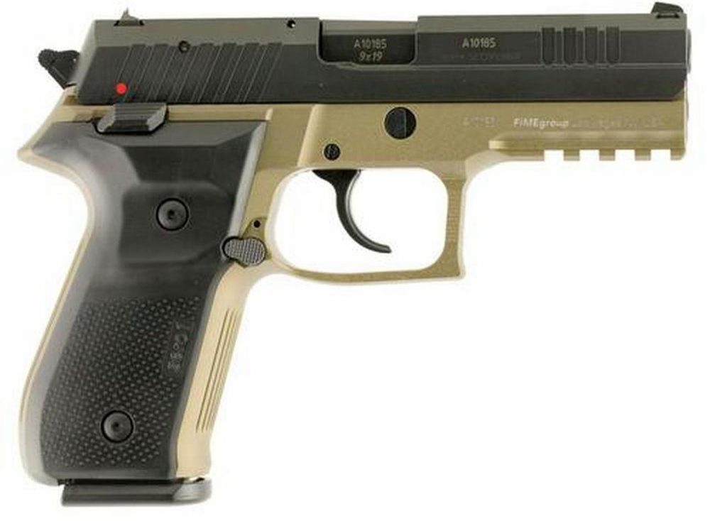 Arex Rex Zero 9mm, 4.25", 17rd, 3-Dot Sights, Black Nitride