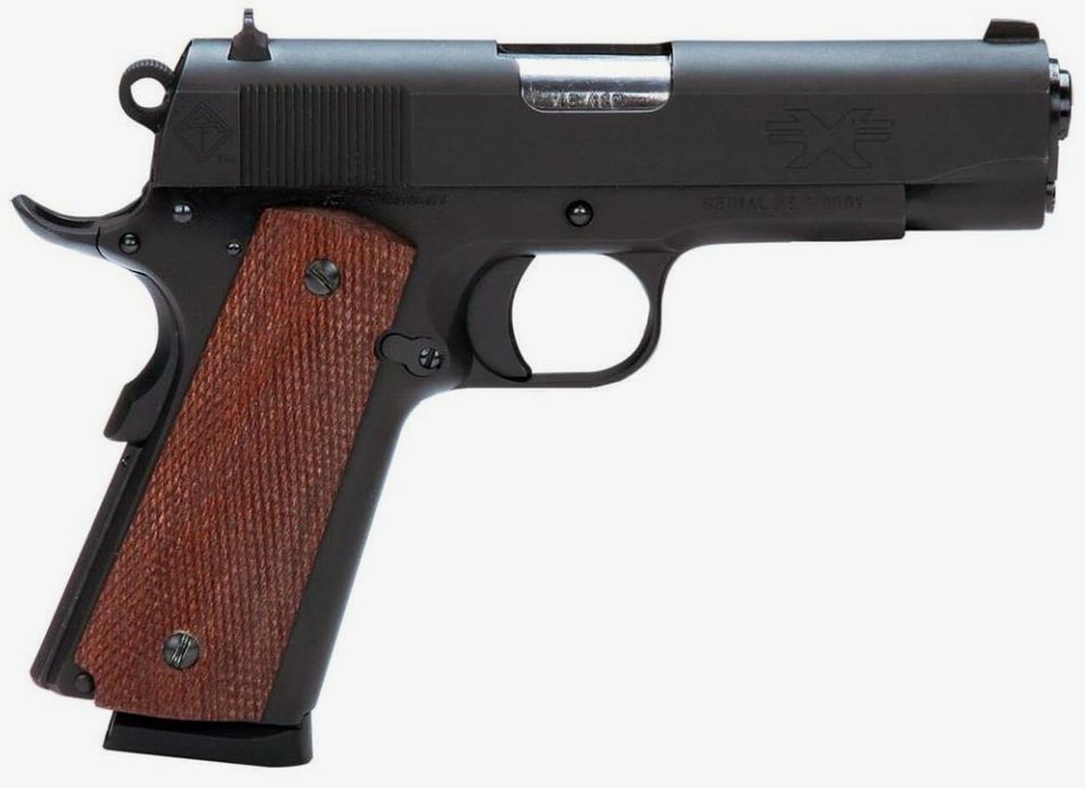 ATI FX45 GI 1911 45 ACP 4.25", Matte Black, Military Sights, 7rd Mag