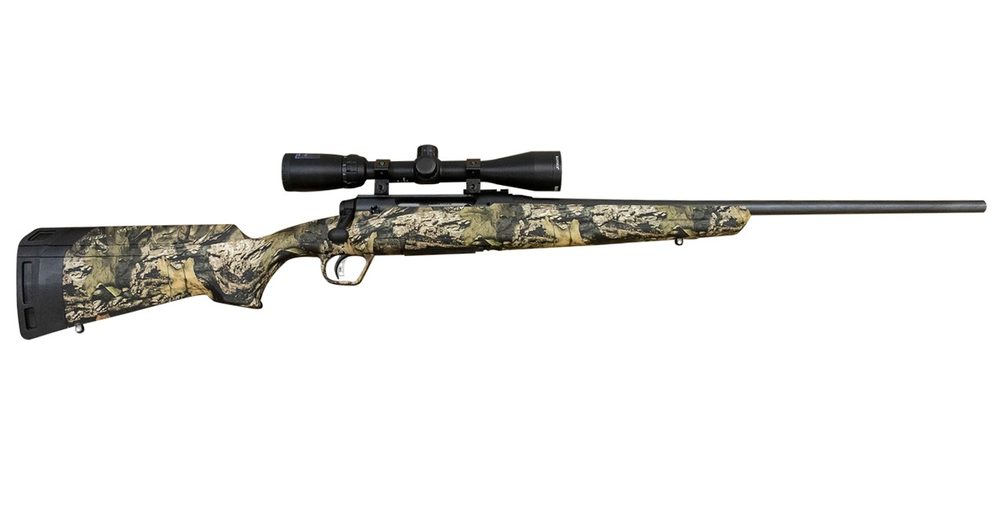 Axis XP Youth 243 Win Bolt Action Rifle with Muddy Girl Stock and Scope
