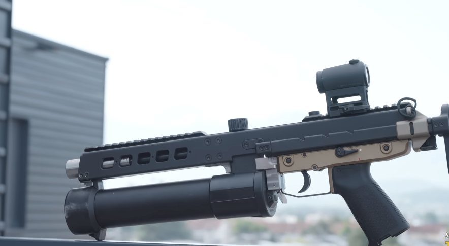 B&T KH9B Subgun - 9mm Semi-Auto Pistol with Folding Stock