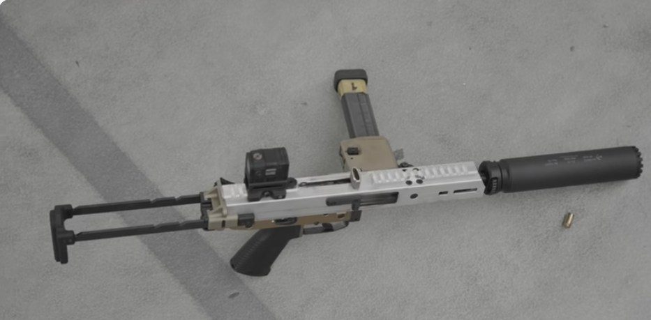 B&T KH9S Subgun - 9mm Semi-Auto Pistol with Folding Stock
