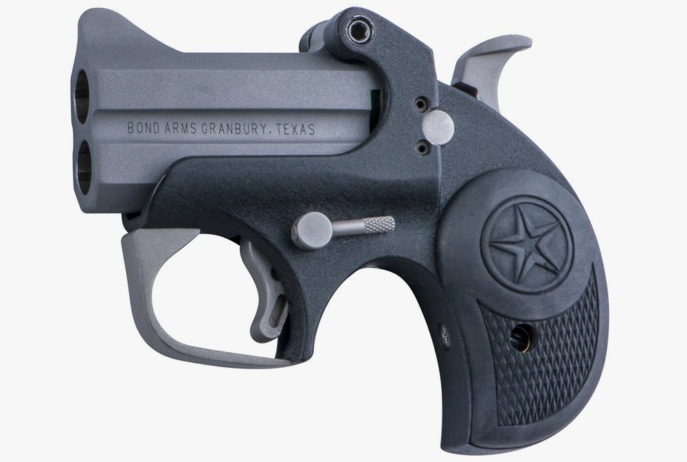 Backup 9mm Derringer with Rubber Grips