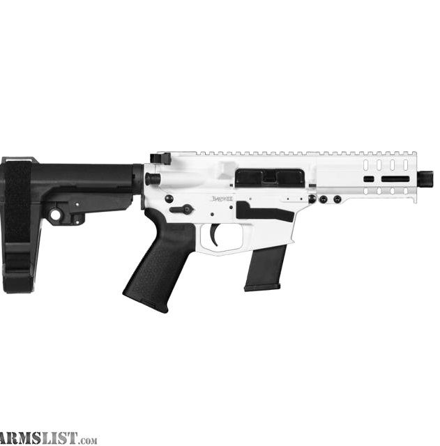 Banshee 300 MkGs 9mm AR Pistol with Stormtrooper White Cerakote Finish