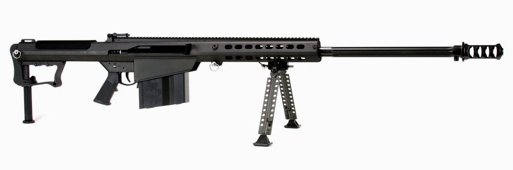 Barrett M107A1 50 BMG, 29" Barrel, Tungsten Gray Cerakote, Includes Bipod/Pelican Case, 10rd