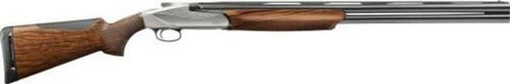 Benelli 828U 12 Ga, 26", AAA-Grade Satin Walnut Nickel Engraved Left Handed