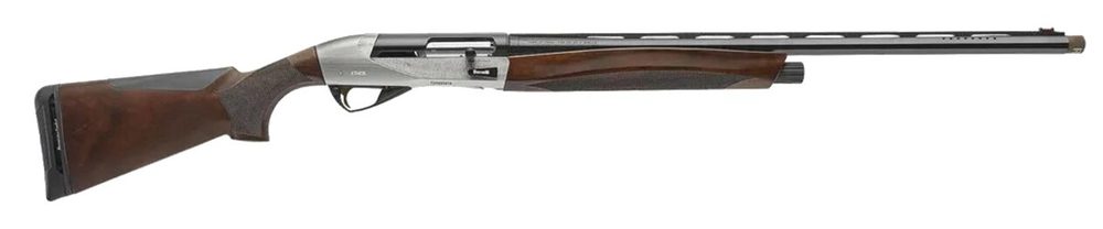 Benelli PS Ethos Upland 12 Ga, 26" Barrel, 3", AA Satin Walnut, Nickel Engraved, 4rd