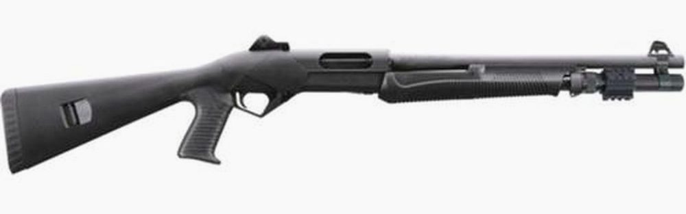 Benelli SuperNova LEO Tactical Pump Shotgun, 12 Ga 18" Barrel Ghost Ring Sights