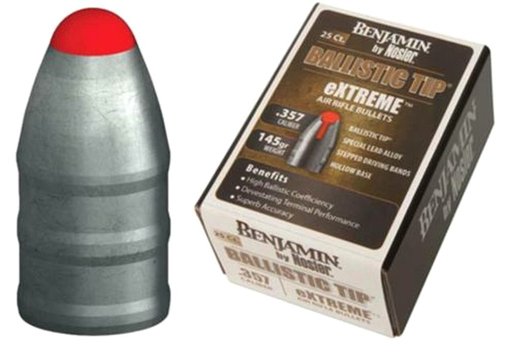 Benjamin Nosler Extreme .357 Lead 25 Count