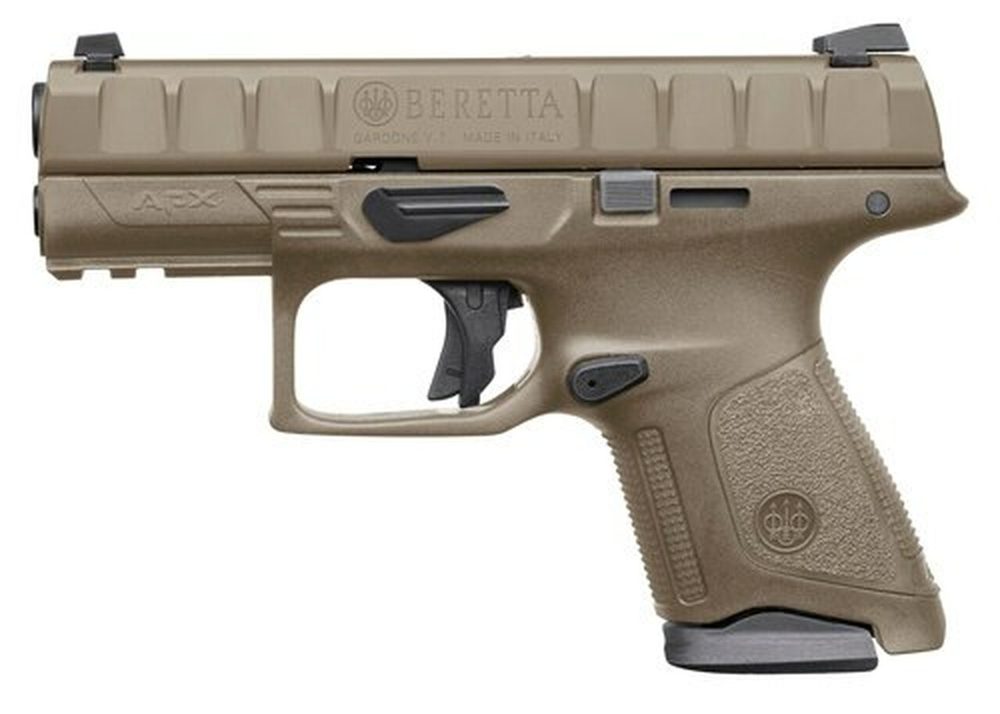 Beretta APX Compact 9mm, 3.70" Barrel, Flat Dark Earth
