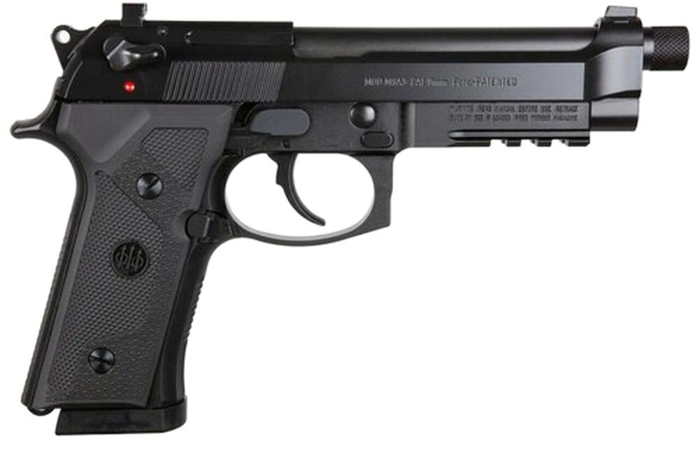 Beretta M9A3 9MM Made in ITALY 5" Barrel, Black 3x 17rd Mags
