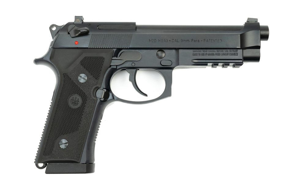 Beretta M9A3 Type F 9mm, 5" Barrel, 17rd