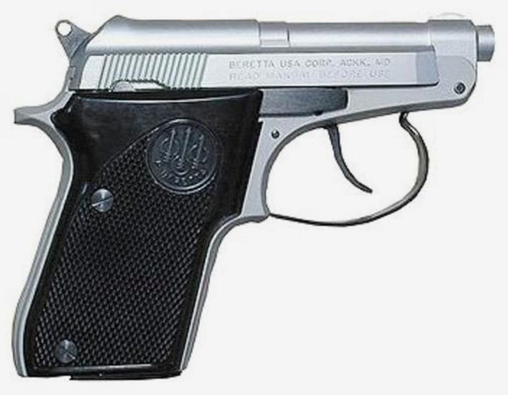 Beretta Model 21 Bobcat, 22LR, 2.4" Barrel, 7rd Mag, Stainless Finish