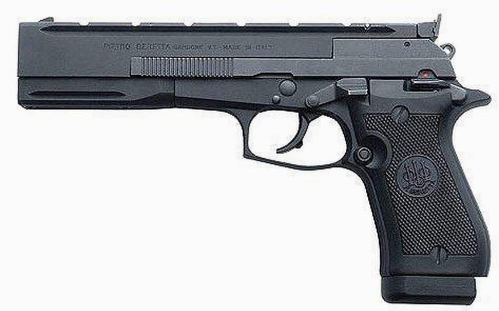 Beretta Model 87 Target 22LR Single Action Matte Black 5.9" Barrel