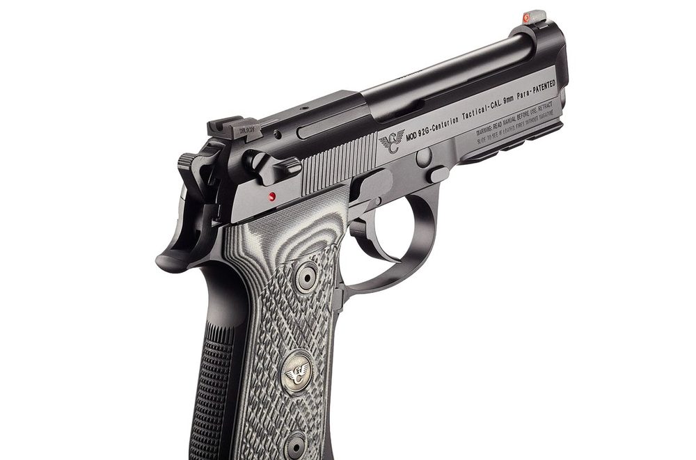 Beretta/Wilson Combat 92G Centurion Tactical 9mm, 4.3" Barrel, Black, 17rd/20rd