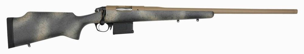 Bergara Premier Approach 300 PRC, 24" Barrel, Woodland Camo, Grayboe Stock, Flat Dark Earth Cerakote, 2rd
