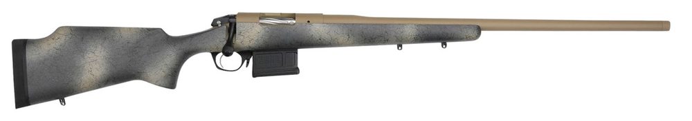 Bergara Premier Approach 6.5 Creedmoor, 24" Barrel, Woodland Camo, Grayboe Stock, Flat Dark Earth Cerakote, 4rd