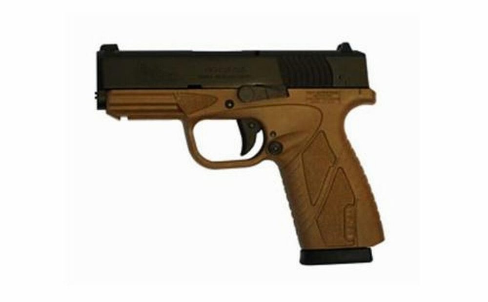 Bersa BPCC Concealed Carry DAO 9mm 3.3" Barrel, Flat Dark Earth Poly Grip/F, 8rd