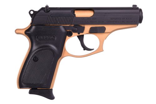 Bersa Thunder 380 ACP, 3.5" Barrel, Gold Frame