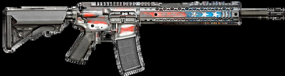 Black Rain Patriot 5.56mm, 16" Barrel, Spec+, American Flag