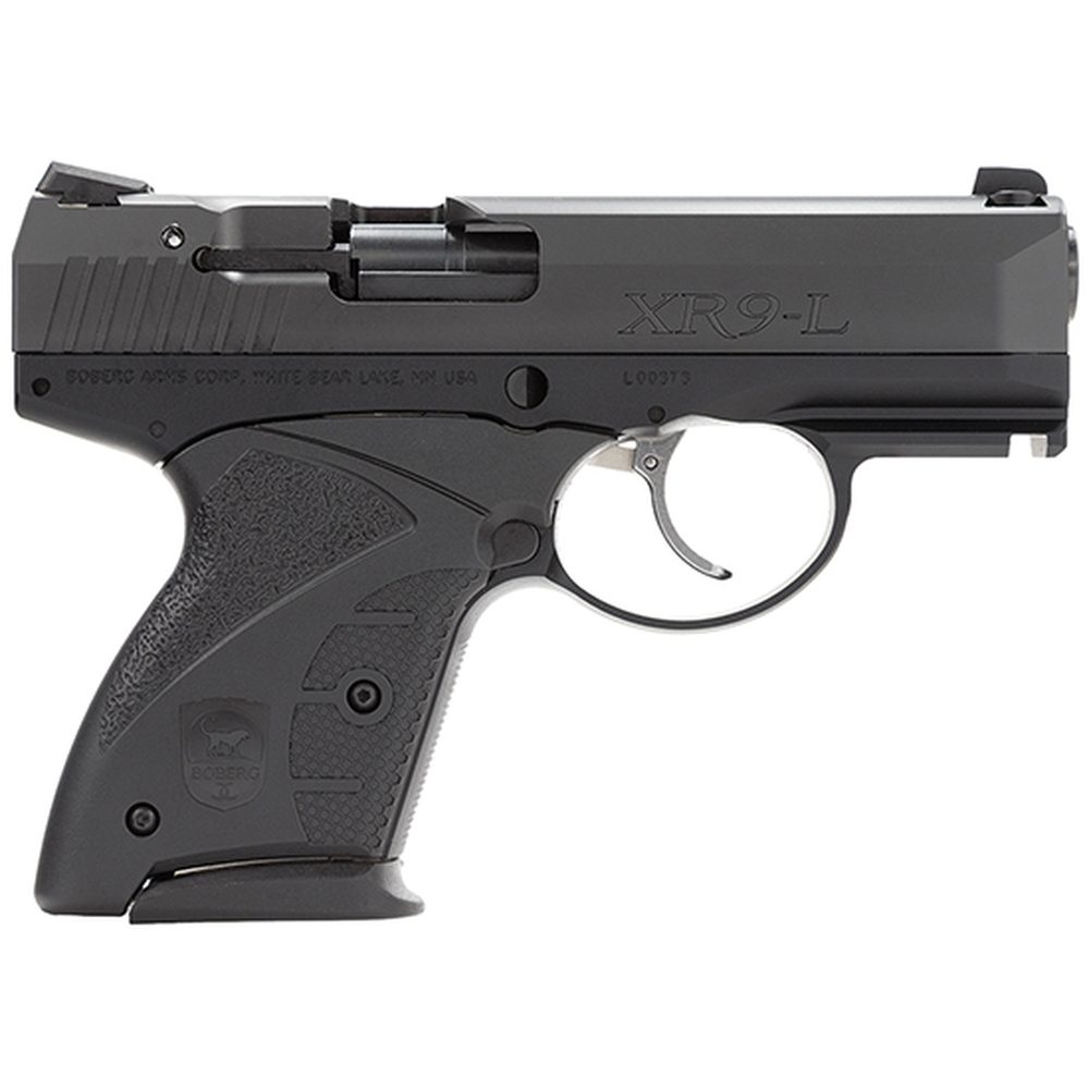Boberg XR9-L Onyx 9mm 4.2" Barrel Black Zytel Grip
