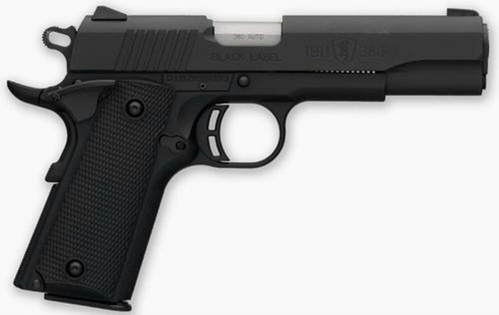 Browning 1911-380 Black Label Compact, .380 ACP, 3-5/8", 8rd
